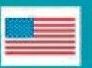Flag Stock Temporary Tattoo - Usa Flag (2"X1.5")