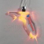 Florida Light Up Pendant Necklace W/ Red LED