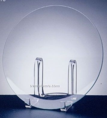 Jade Glass Round Plate Award (12")