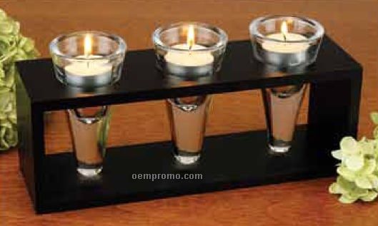Ambiance 3 Cone Candle Holder