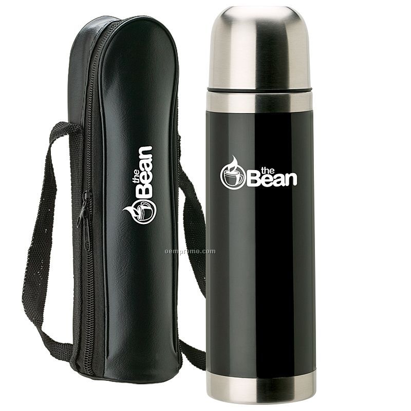 Bpa Free 16.9 Oz Stainless Steel Vacuum Flask With Carrying Case