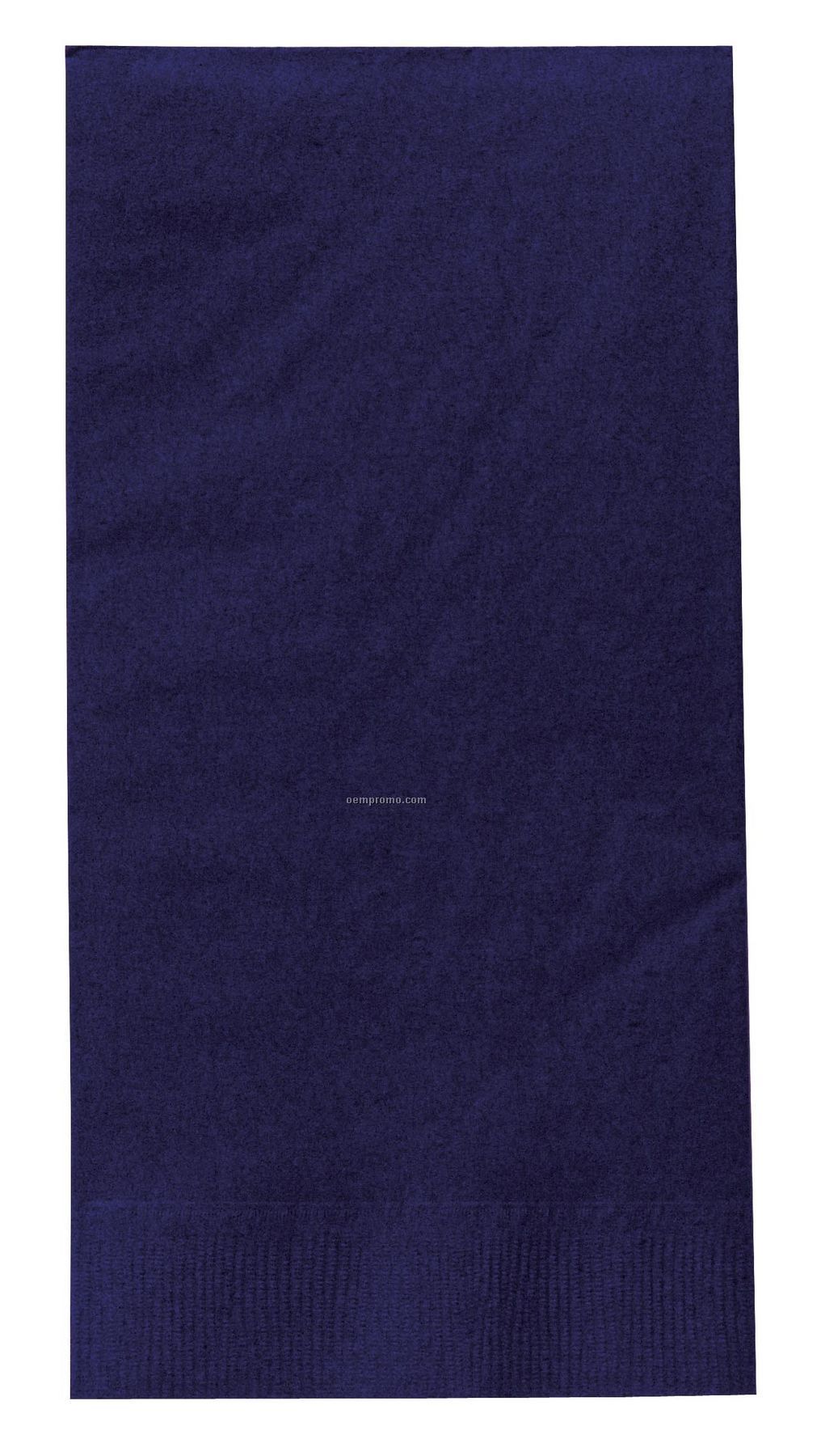 Colorware Navy Blue Dinner Napkins With 1/8 Fold