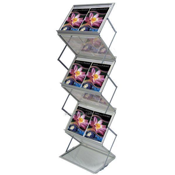 Exhibitor Series 230 Literature Display W/ Carry Case