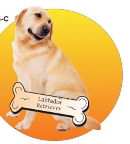 Labrador Retriever Dog Acrylic Coaster W/ Felt Back