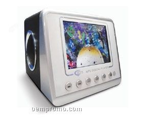 High Resolution Mp5 Video Cube W/ 3.5" Screen