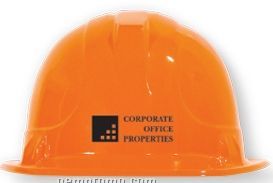Orange Construction Hat (Printed)