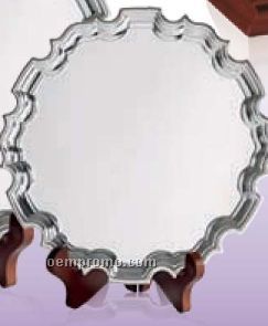 Silver Plated Chippendale Trays / 8