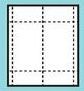 Blank Classic Name Tag Color Stock Paper Insert (4"X8")