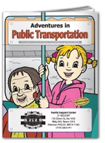 Coloring Book -adventures In Public Transportation
