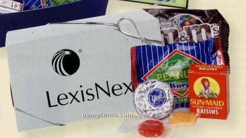 Treasure Chest Of Snax In Flat Top Box - Lifesavers, Roasted Peanuts & More