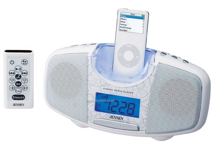 Universal Docking Station W/ Built In Speakers For Ipod