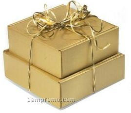 Burnished Gold Specialty Corrugated Packaging (12"X12"X5")