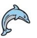 Stock Dolphin Mascot Dolf002