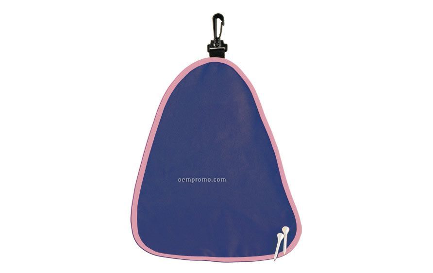 The Fairway Velour Golf Towel With Accent Piping