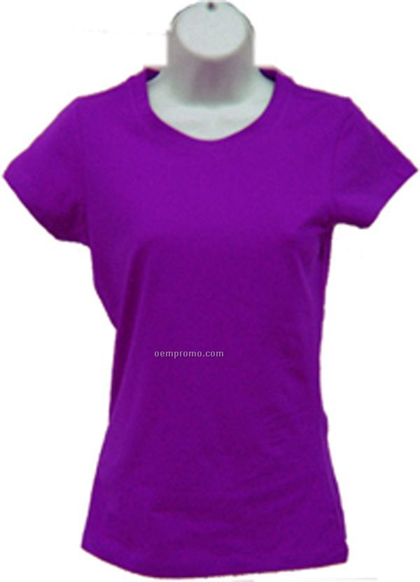 Wholesale Blank Shirt Purple