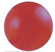 12" Inflatable Solid Red Beach Ball