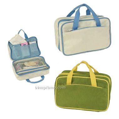 Front Zippered Large Accessory Bag / Screen