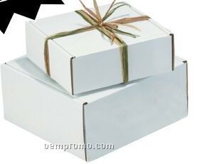 White Specialty Corrugated Packaging (12"X6"X3")