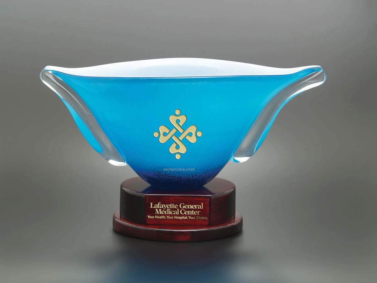 Azure Victory Award Bowl
