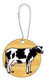 Cow Zipper Pull