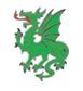 Stock Medieval Dragon Mascot Dragon002