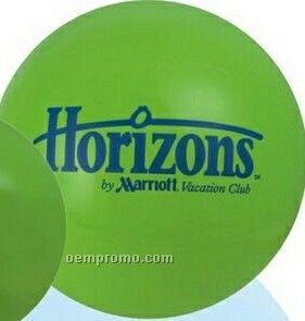 9" Inflatable Solid Green Beach Ball