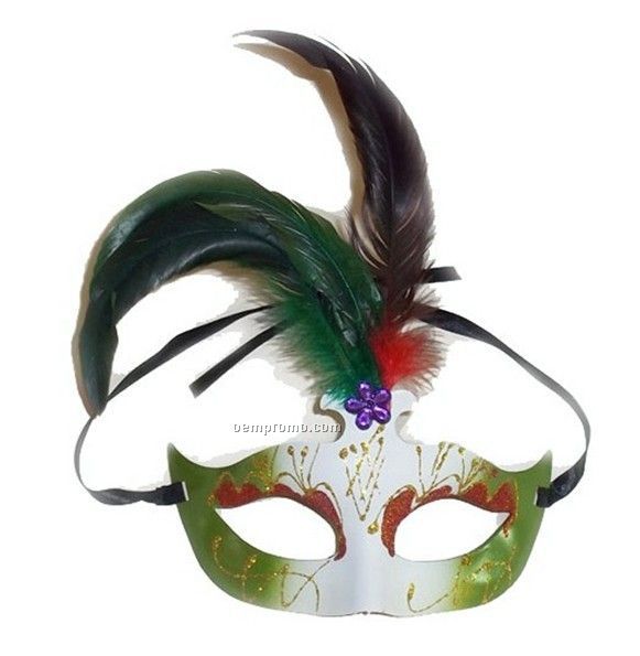 Feather Party Mask