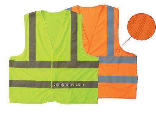 High Visibility Class 2 Mesh Safety Vest