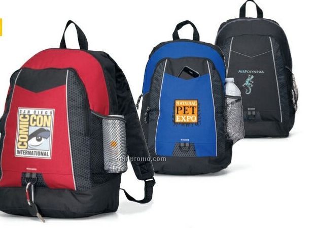 Impulse Backpack W/ Multiple Pocket / Black