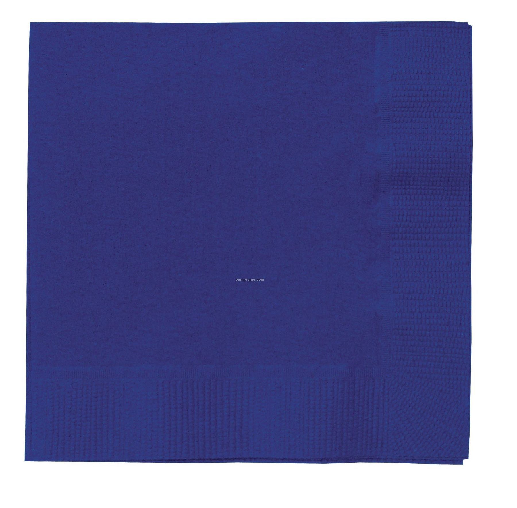 Colorware True Blue Dinner Napkins With 1/4 Fold