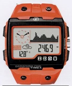 Timex Expedition Ws4 / Thermometer/Barometer / Orange