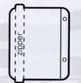 Zipper Portvelope W/ Metal Slide (5"X7")
