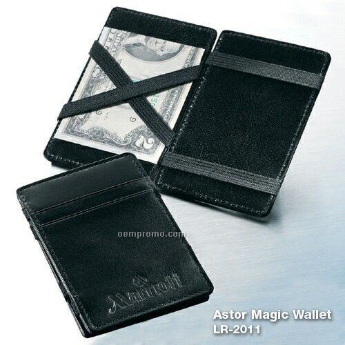 Astor Cowhide Leather Magic Wallet