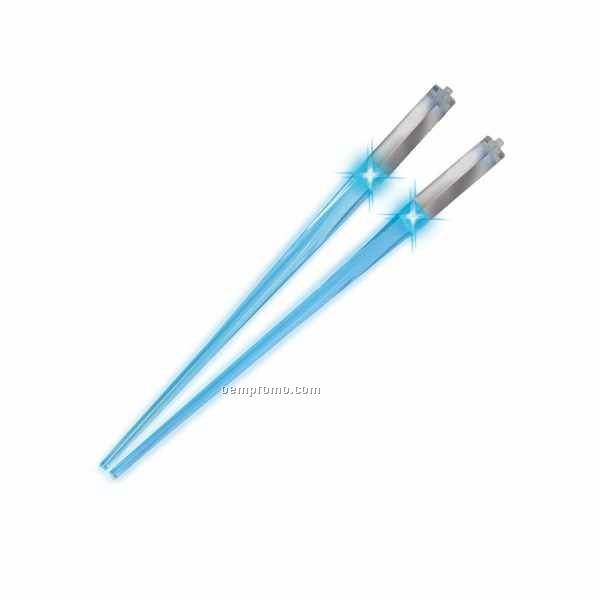 Blue LED Light Up Chop Sticks
