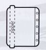 Zipper Portvelope W/ Metal Slide (5 1/4