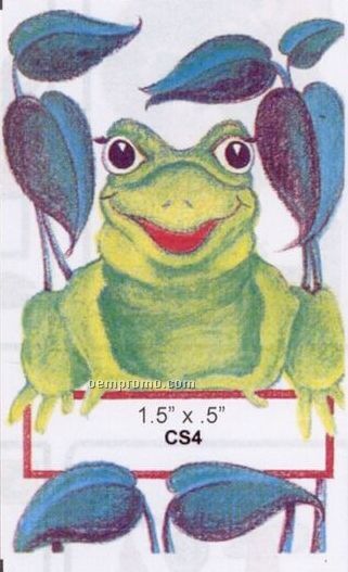 Coin Saver Folder - Frog (5-1/2