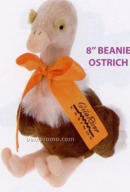 Stock Ostrich Beanie Stuffed Animal