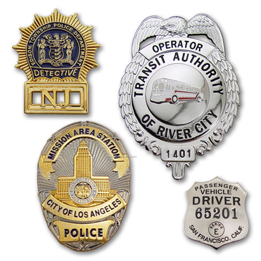 Security Officer Badge - Die Cast Zinc