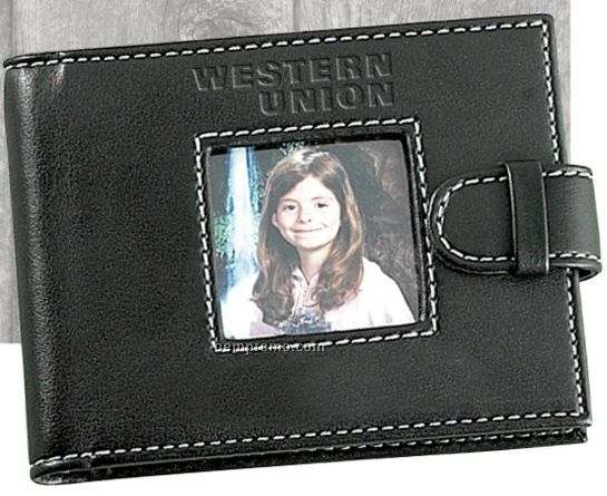 Cortina Leather Mini Brag Book Photo Wallet