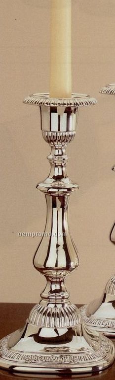 Silverplated 10" Sulgrave Manor Candlestick Holder