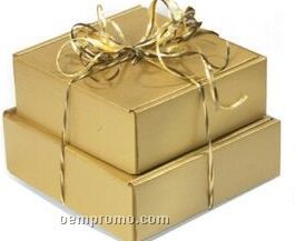 Burnished Gold Specialty Corrugated Packaging (13 1/8"X7 1/8"X3 1/2")