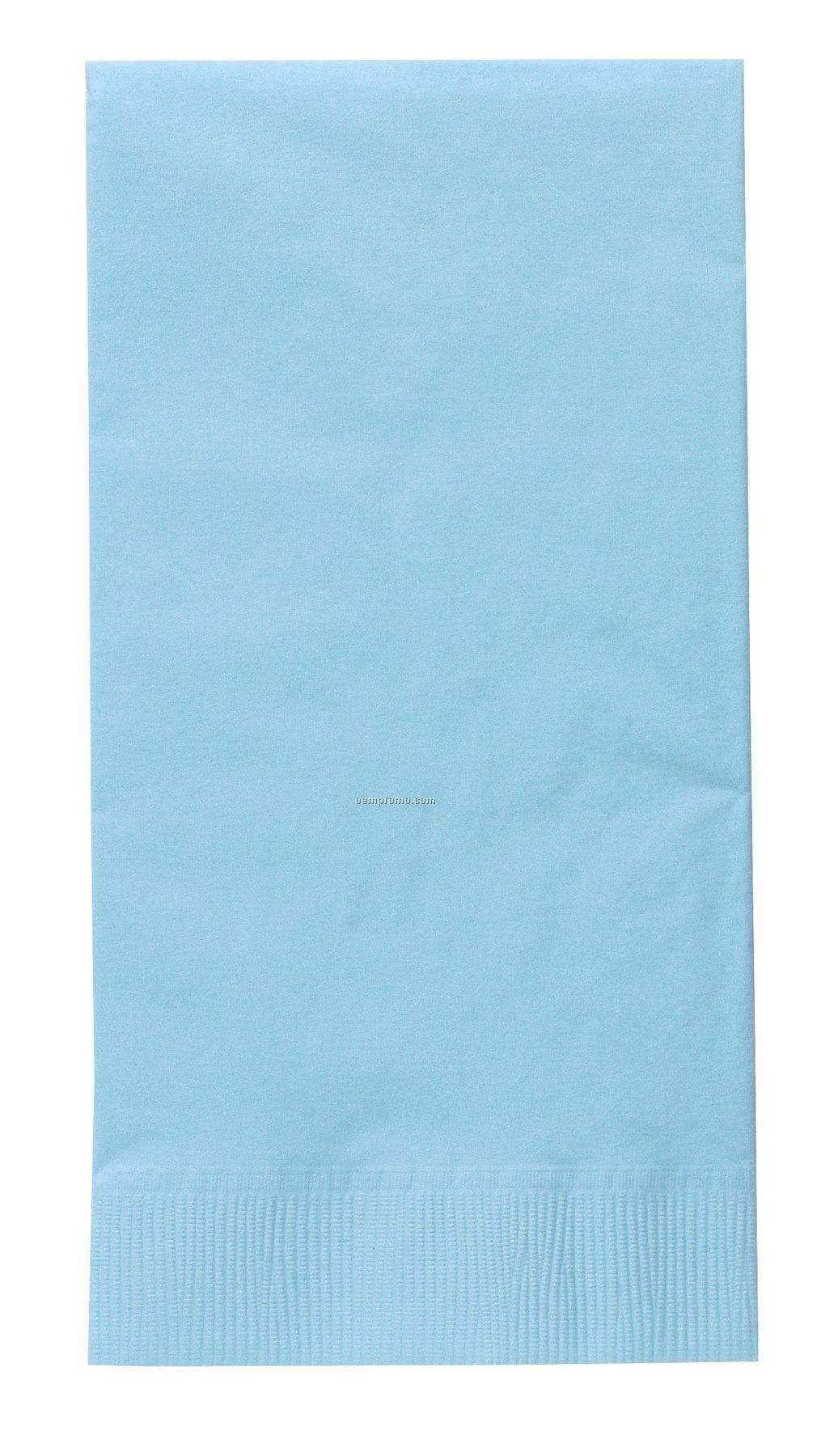 Colorware Pastel Blue Dinner Napkins With 1/8 Fold