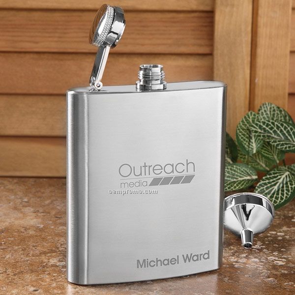 Corporate Stainless Steel Flask