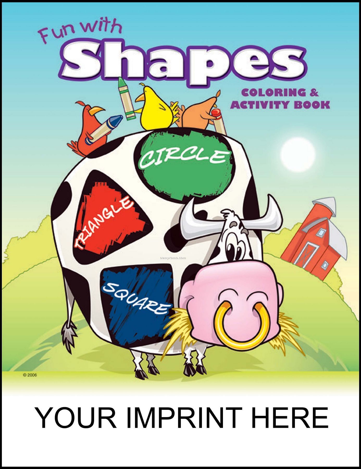 Fun With Shapes Coloring & Activity Book