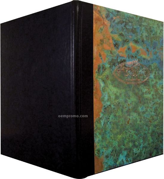 Patina Copper Menu Cover-style 6 View (5-1/2