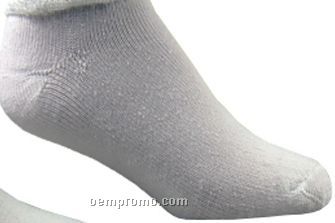Women's Roll Top Footie Sock - Blank