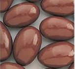 1 Oz. Cellophane Bag Of Chocolate Almonds