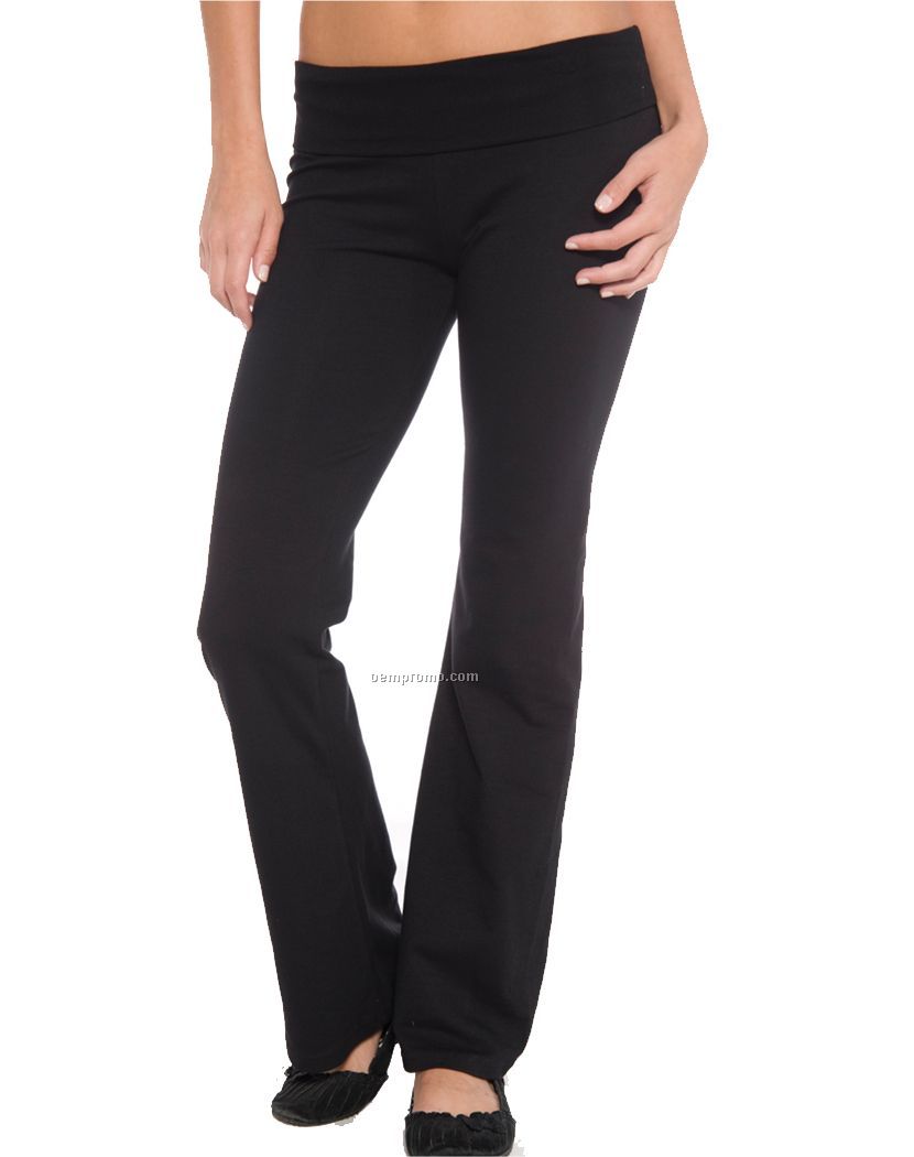 Jr. Fold Over Waist Yoga Pants