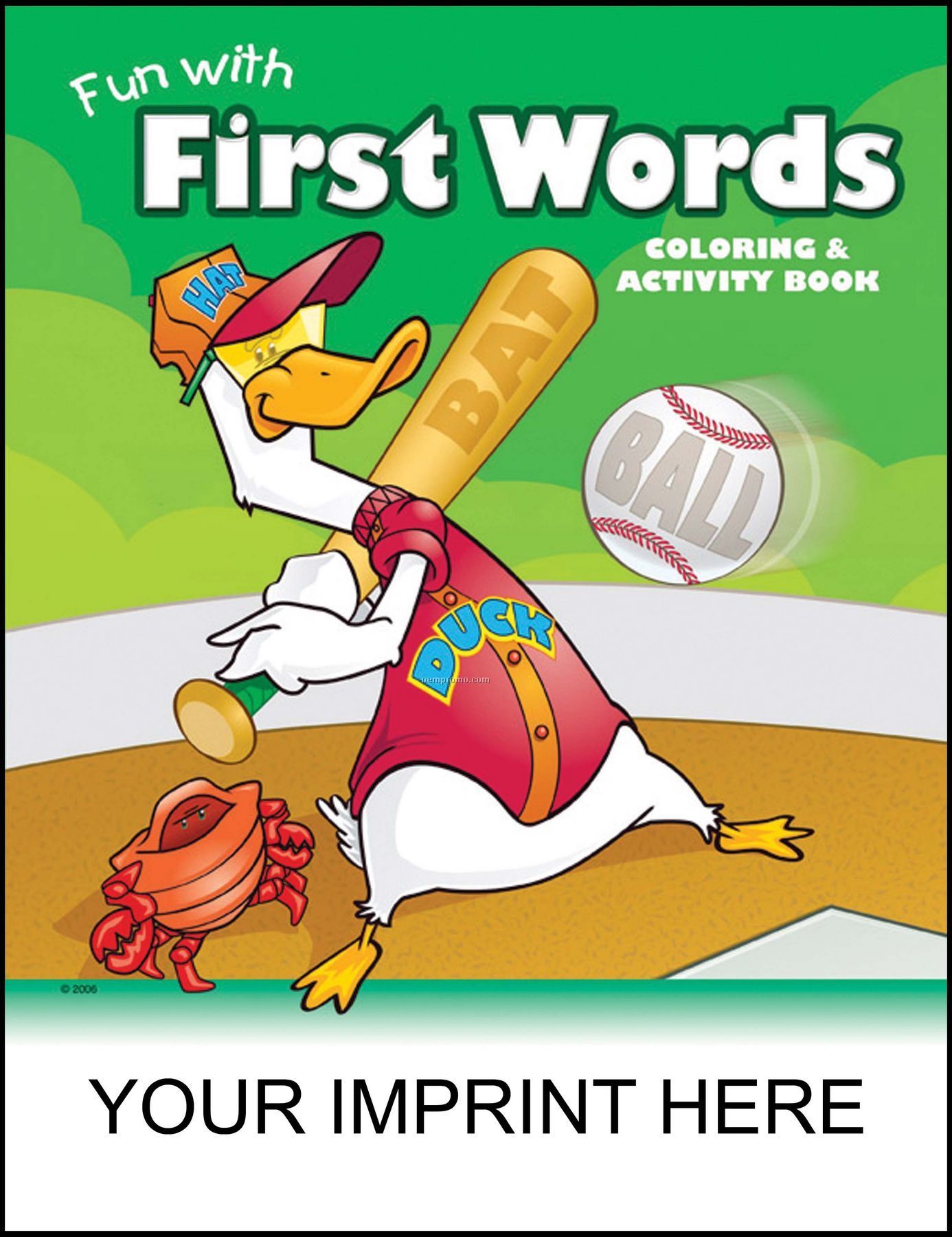 Fun With First Words Coloring & Activity Book