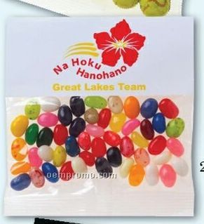 Gourmet Jelly Beans In Header Bag (2 Oz.)